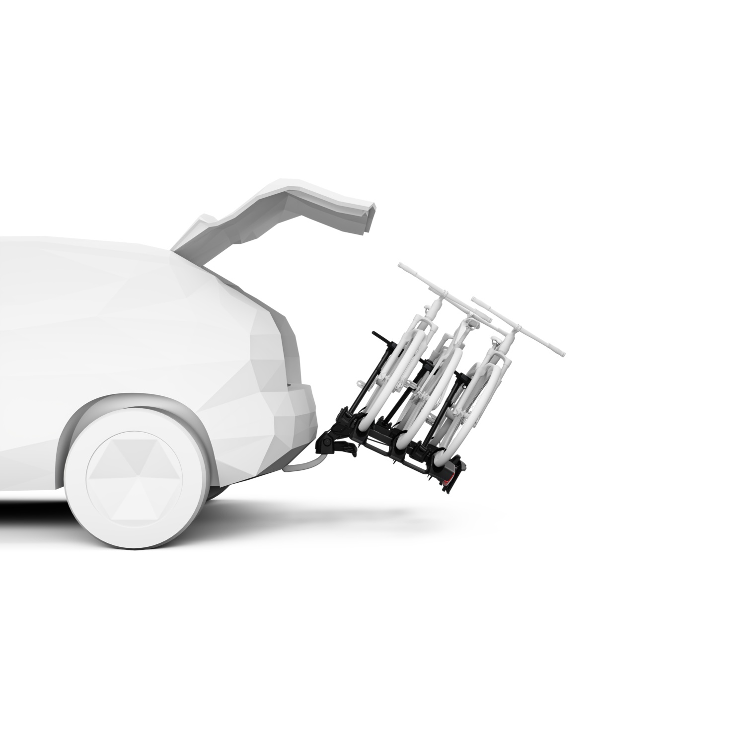 Thule OutPace — odchylenie dla łatwego dostępu do bagażnika
